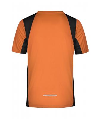 Men Men's Running-T Orange/black 7362