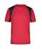 Herren Men's Running-T Red/black 7362