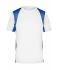 Herren Men's Running-T White/royal 7362