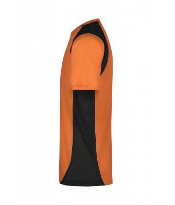 Heren Men’s Running-T Oranje/zwart 7362