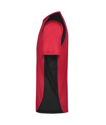 Heren Men’s Running-T Rood/zwart 7362
