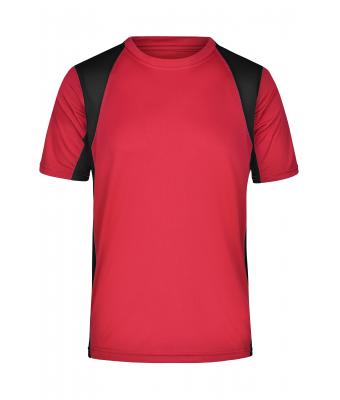 Heren Men’s Running-T Rood/zwart 7362