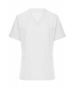 Damen Ladies' Stretch-Kasack White 10542