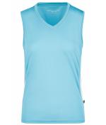 Damen Ladies' Running Tank Ocean/white 7371