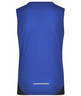 Damen Ladies' Running Tank Royal/black 7371