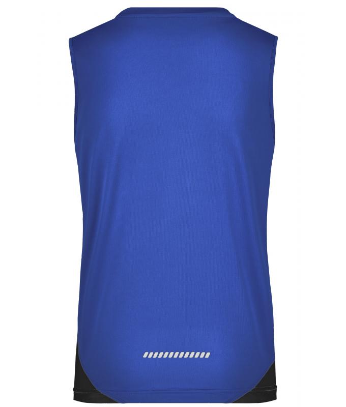 Damen Ladies' Running Tank Royal/black 7371