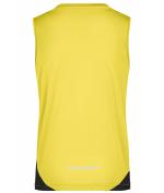 Damen Ladies' Running Tank Yellow/black 7371