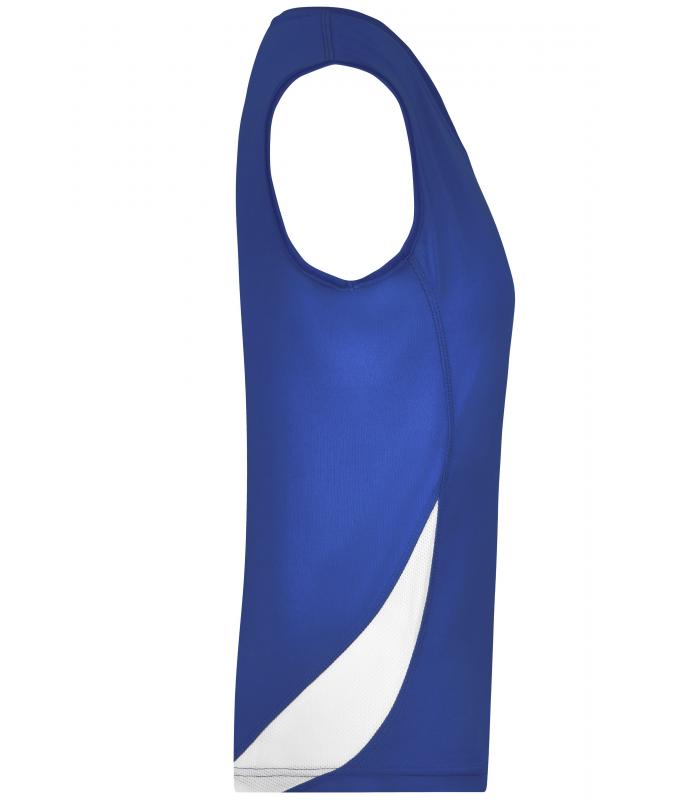 Damen Ladies' Running Tank Royal/white 7371