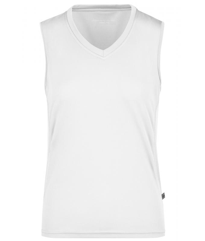 Damen Ladies' Running Tank White/white 7371
