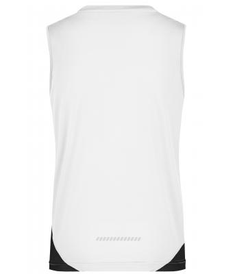 Dames Ladies’ Running Tank Wit/zwart 7371