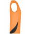 Dames Ladies’ Running Tank Oranje/zwart 7371