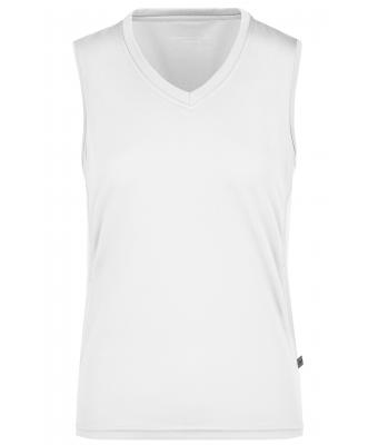 Femme T-shirt femme sans manches TOPCOOL® Blanc/blanc 7371