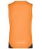Femme T-shirt femme sans manches TOPCOOL® Orange/noir 7371