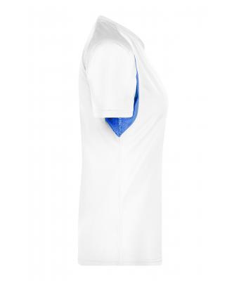 Damen Ladies' Running-T White/royal 7372