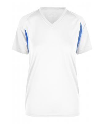 Damen Ladies' Running-T White/royal 7372