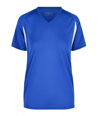 Dames Ladies’ Running-T Royal/wit 7372