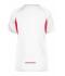Femme T-shirt femme TOPCOOL® Blanc/rouge 7372