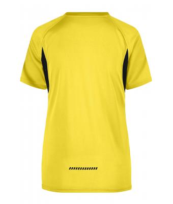 Femme T-shirt femme TOPCOOL® Jaune/noir 7372