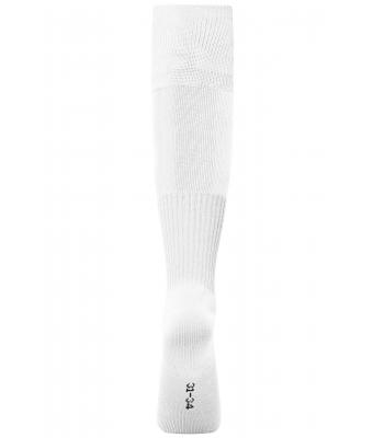 Unisexe Chaussettes football Blanc 7403