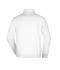 Unisex Round-Neck Zip White 7415