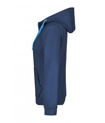 Dames Ladies' Doubleface Jacket Navy/aqua 7417