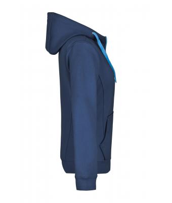 Dames Ladies' Doubleface Jacket Navy/aqua 7417