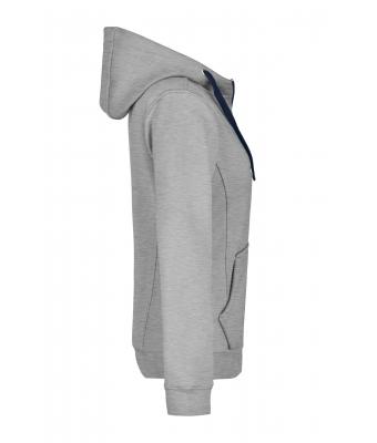 Dames Ladies' Doubleface Jacket Sport-grijs/navy 7417