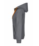 Damen Ladies' Doubleface Jacket Carbon/orange 7417