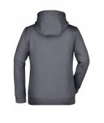 Damen Ladies' Doubleface Jacket Carbon/orange 7417