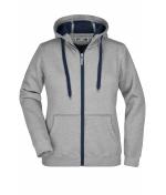 Damen Ladies' Doubleface Jacket Sports-grey/navy 7417
