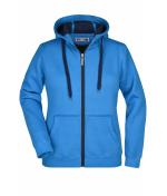 Damen Ladies' Doubleface Jacket Azur/navy 7417
