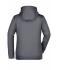 Dames Ladies' Doubleface Jacket Carbon/oranje 7417