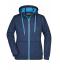 Dames Ladies' Doubleface Jacket Navy/aqua 7417