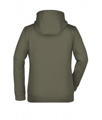 Dames Ladies' Doubleface Jacket Olijf/lime 7417