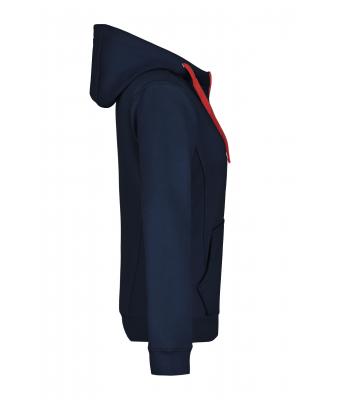 Ladies Ladies' Doubleface Jacket Navy/red 7417