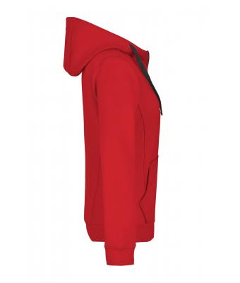 Dames Ladies' Doubleface Jacket Rood/carbon 7417