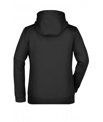 Dames Ladies' Doubleface Jacket Zwart/rood 7417
