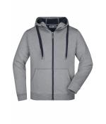 Herren Men's Doubleface Jacket Sports-grey/navy 7418