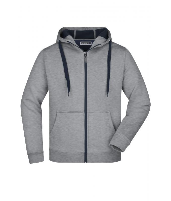 Herren Men's Doubleface Jacket Sports-grey/navy 7418