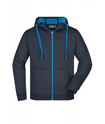 Heren Men's Doubleface Jacket Navy/aqua 7418