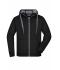Men Men's Doubleface Jacket Black/carbon 7418