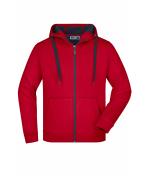 Men Men's Doubleface Jacket Red/carbon 7418