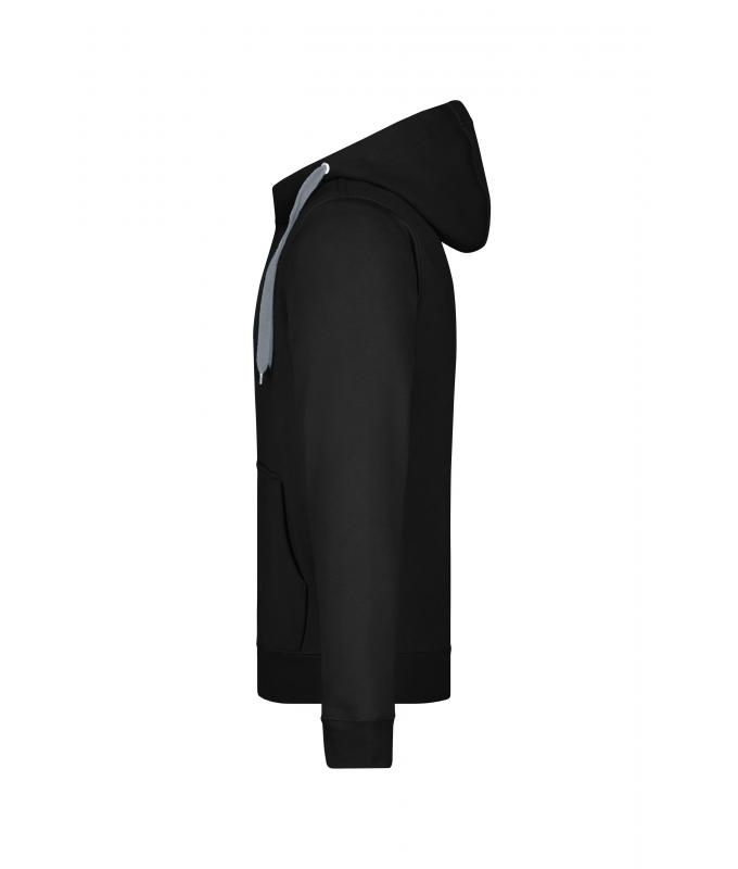 Herren Men's Doubleface Jacket Black/carbon 7418