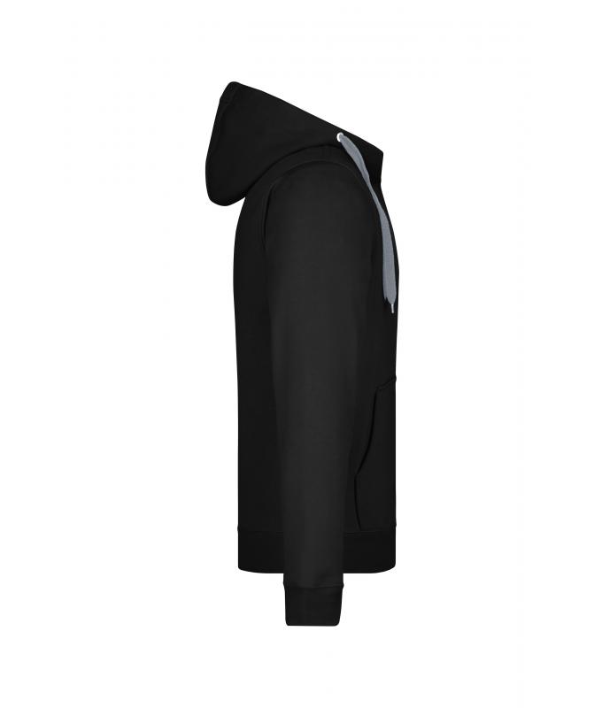 Herren Men's Doubleface Jacket Black/carbon 7418
