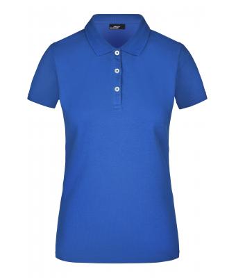 Dames Ladies' Elastic Piqué Polo Royal 7419