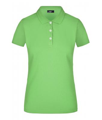 Ladies Ladies' Elastic Piqué Polo Lime-green 7419