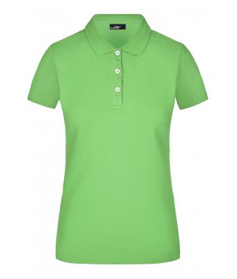 Dames Ladies' Elastic Piqué Polo Lime 7419
