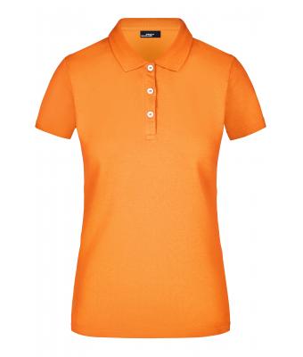 Damen Ladies' Elastic Piqué Polo Orange 7419