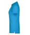 Femme Polo piqué femme stretch Turquoise 7419