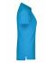 Femme Polo piqué femme stretch Turquoise 7419
